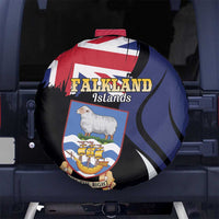 Falkland Islands Spare Tire Cover Desire the Right