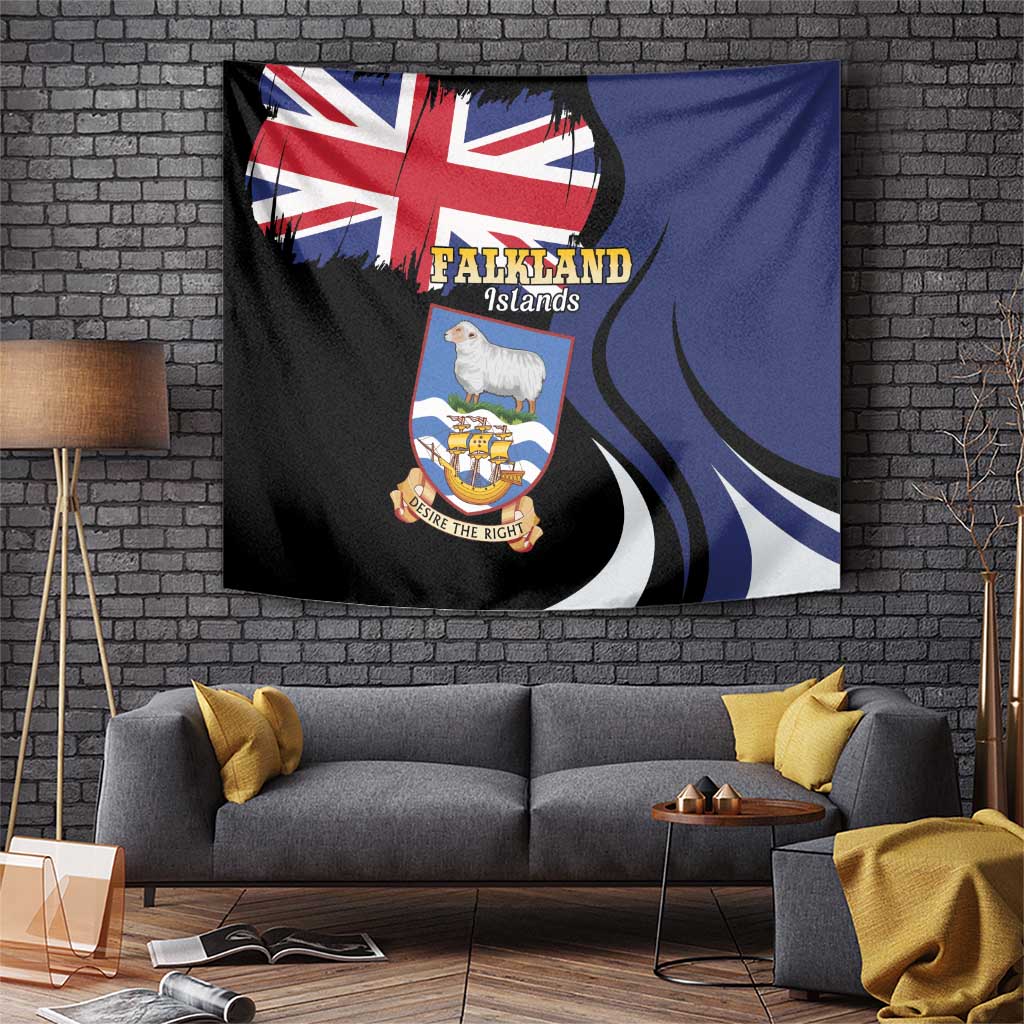 Falkland Islands Tapestry Desire the Right