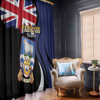 Falkland Islands Window Curtain Desire the Right