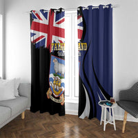 Falkland Islands Window Curtain Desire the Right