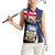 Personalised Falkland Islands Women Sleeveless Polo Shirt Desire the Right