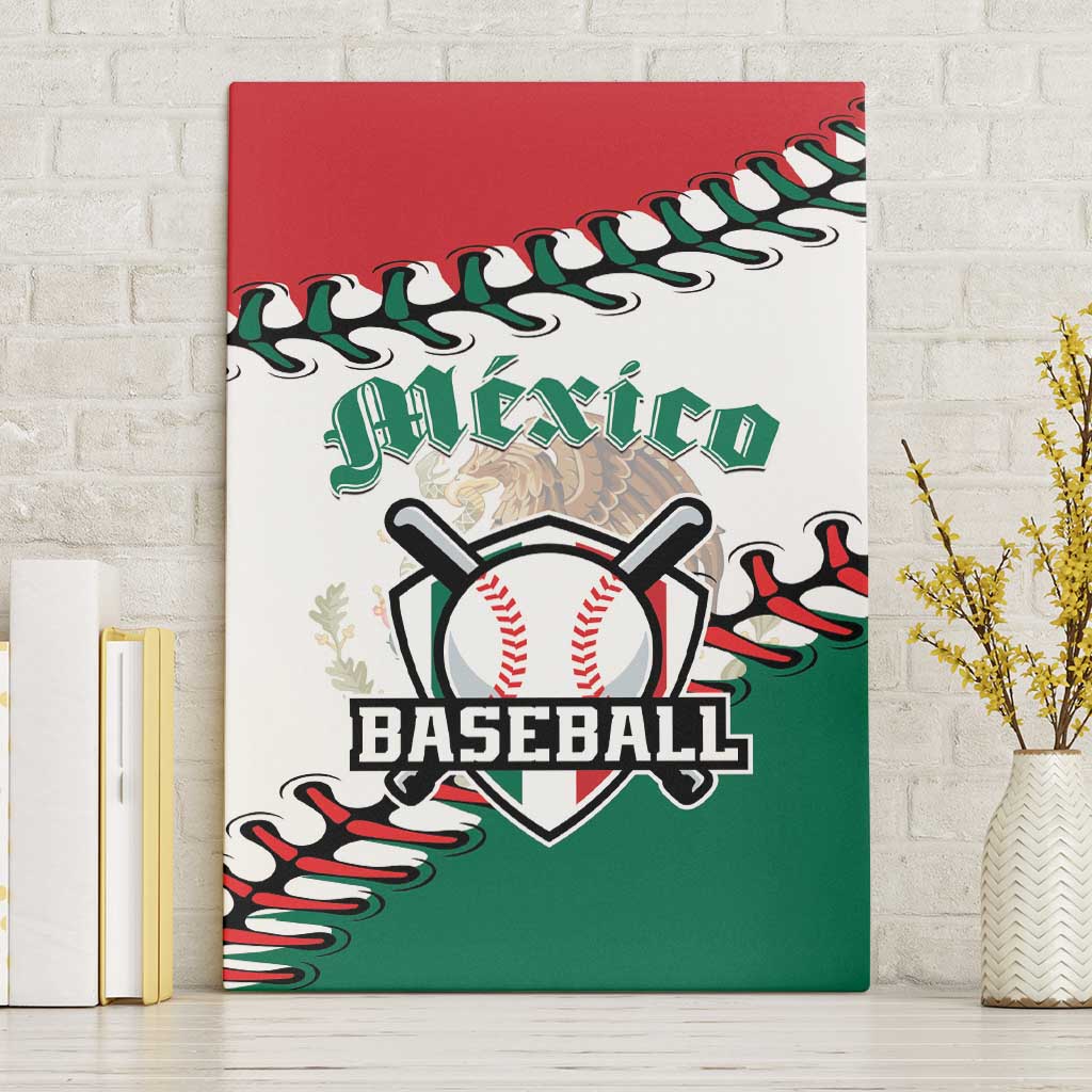 Baseball Mexico Canvas Wall Art Come On Mexican Team