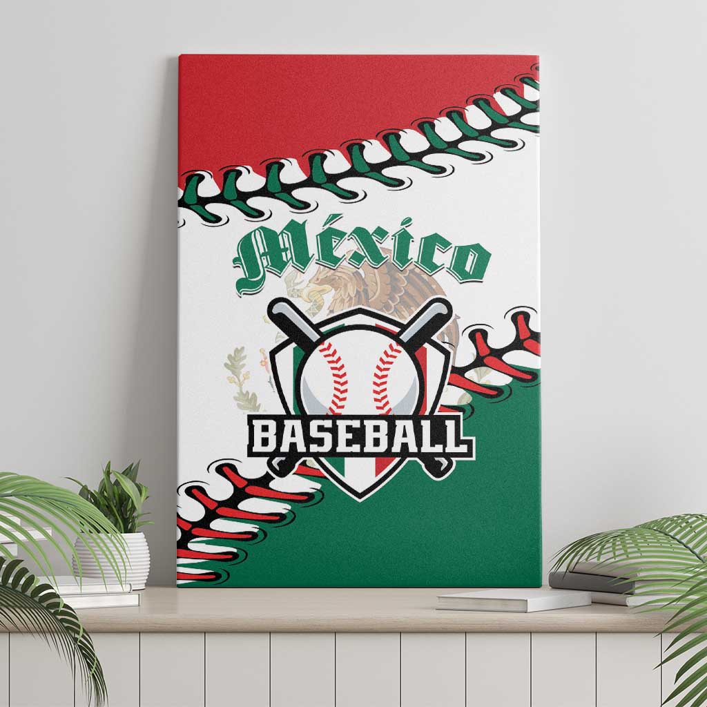 Baseball Mexico Canvas Wall Art Come On Mexican Team