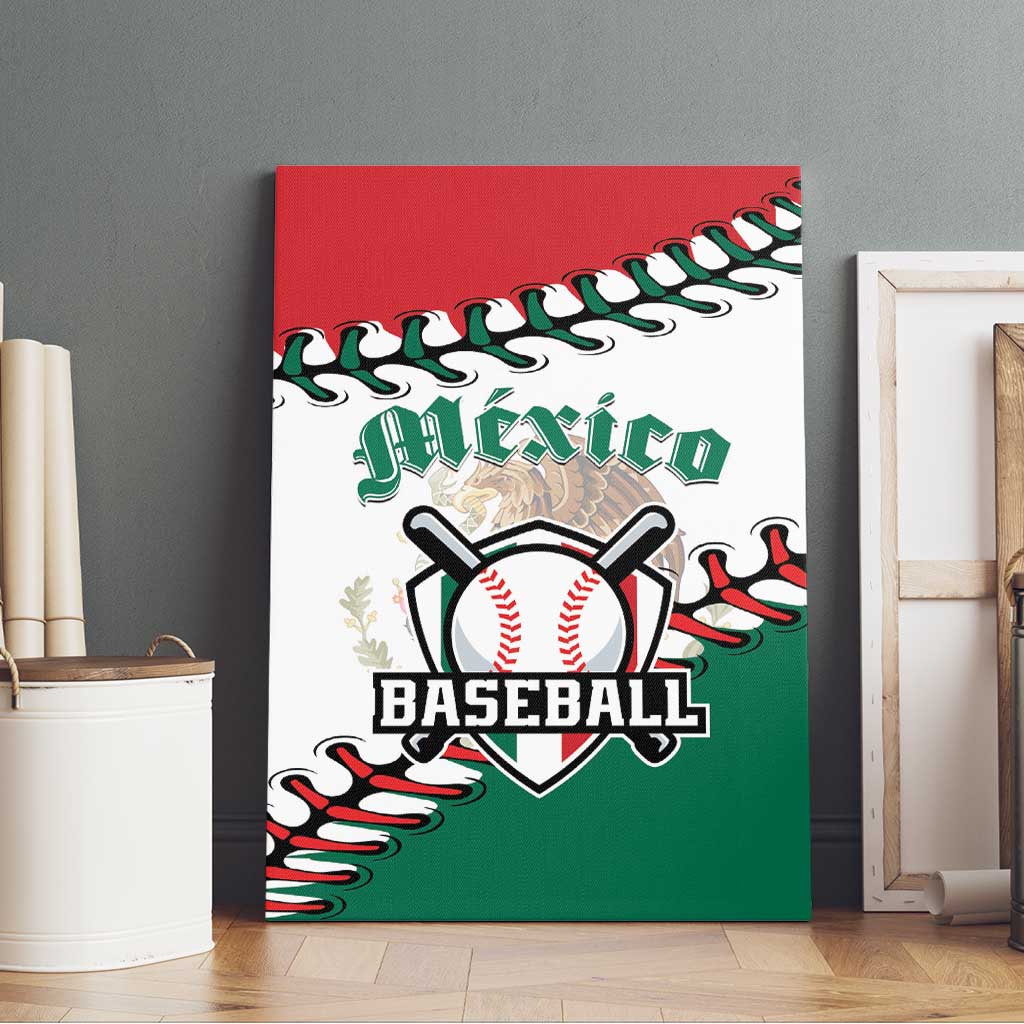Baseball Mexico Canvas Wall Art Come On Mexican Team