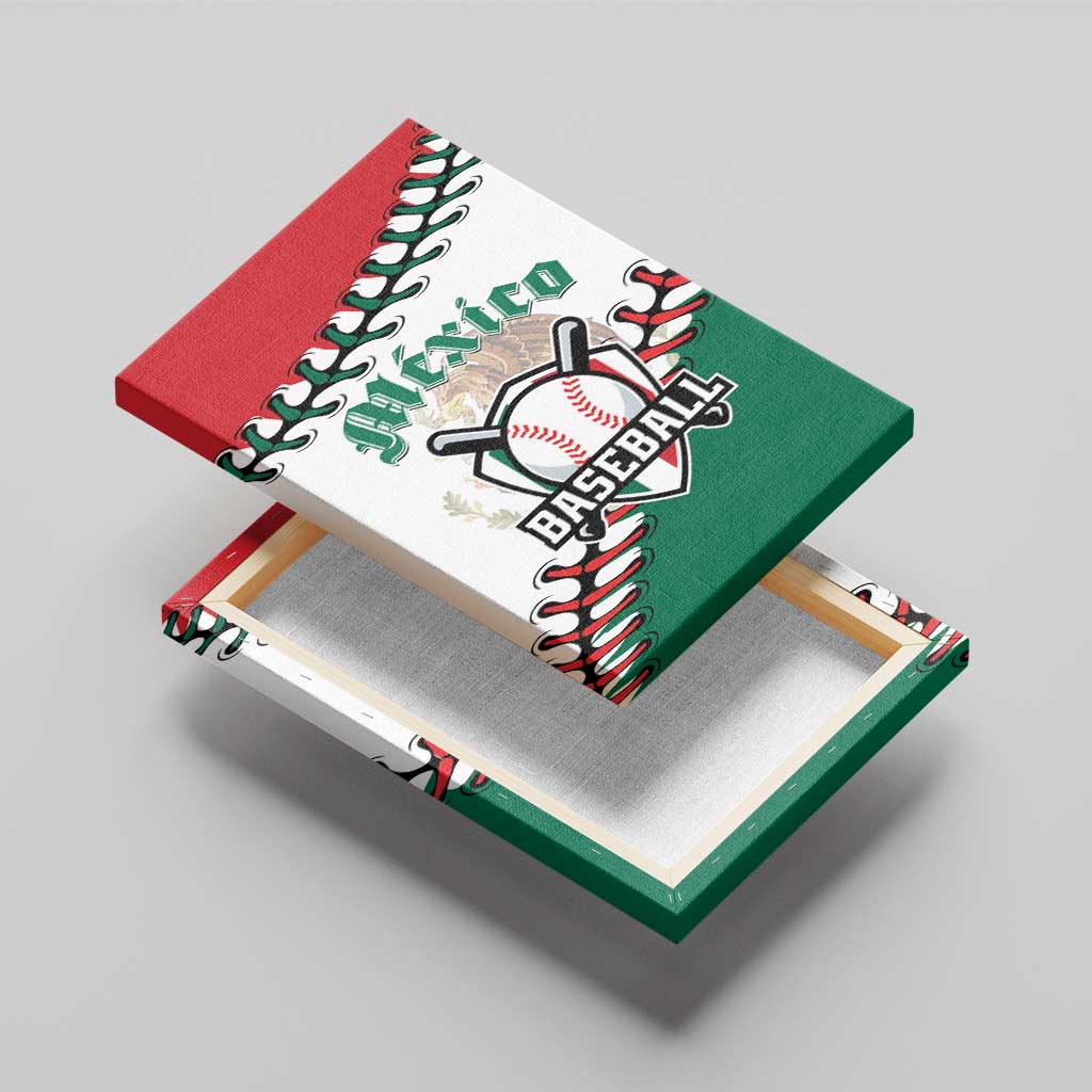 Baseball Mexico Canvas Wall Art Come On Mexican Team