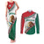 Custom Baseball Mexico Couples Matching Tank Maxi Dress and Long Sleeve Button Shirt Come On Mexican Team