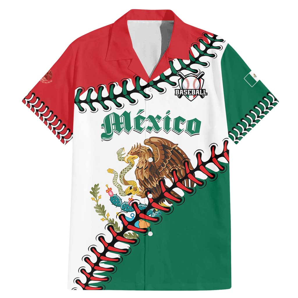 Custom Baseball Mexico Family Matching Mermaid Dress and Hawaiian Shirt Come On Mexican Team