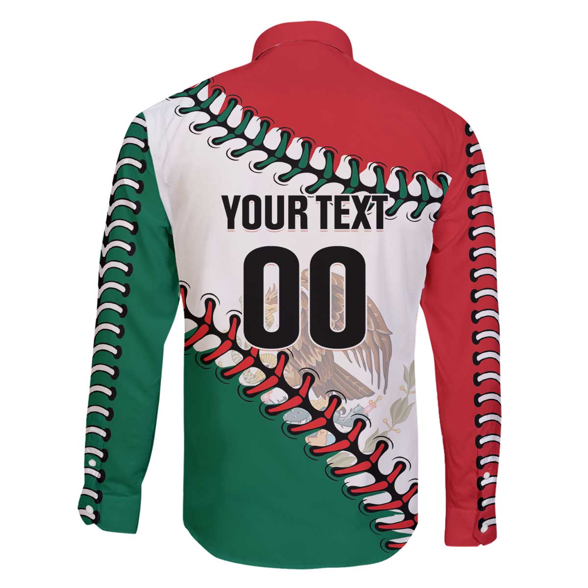 Custom Baseball Mexico Family Matching Off The Shoulder Long Sleeve Dress and Hawaiian Shirt Come On Mexican Team