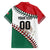 Custom Baseball Mexico Family Matching Off Shoulder Maxi Dress and Hawaiian Shirt Come On Mexican Team