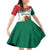 Custom Baseball Mexico Family Matching Off Shoulder Short Dress and Hawaiian Shirt Come On Mexican Team