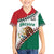 Custom Baseball Mexico Family Matching Short Sleeve Bodycon Dress and Hawaiian Shirt Come On Mexican Team