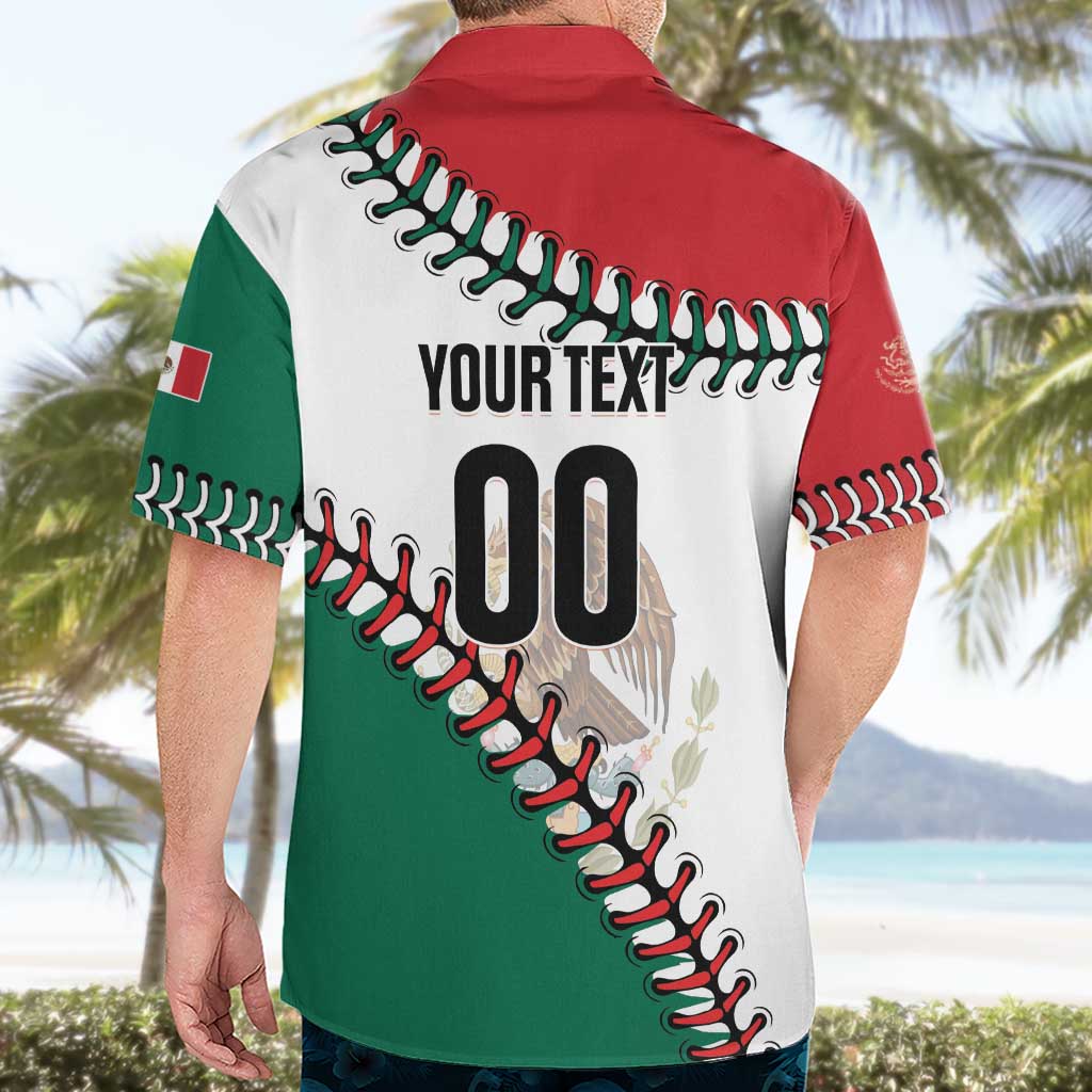 Custom Baseball Mexico Hawaiian Shirt Come On Mexican Team