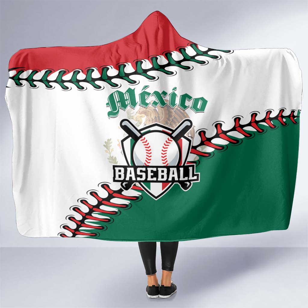Baseball Mexico Hooded Blanket Come On Mexican Team