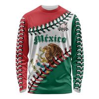 Custom Baseball Mexico Long Sleeve Shirt Come On Mexican Team