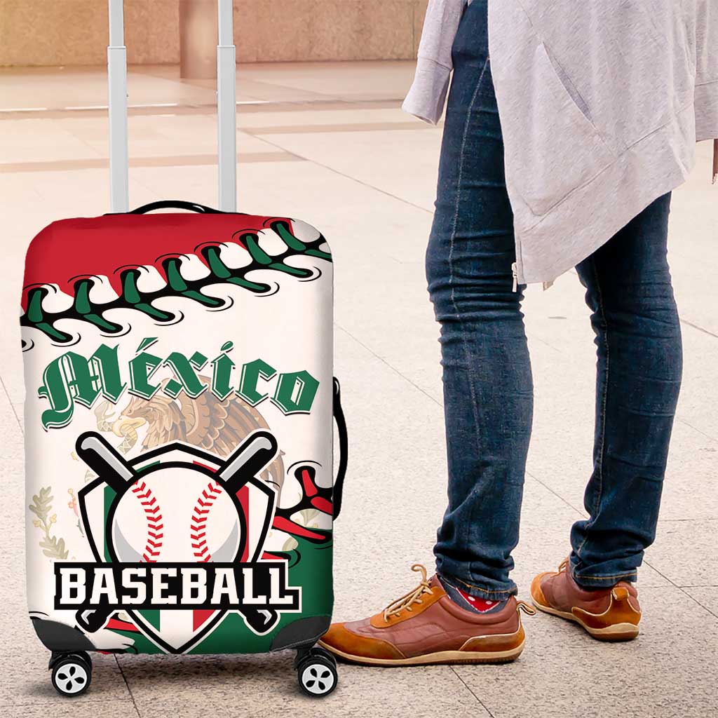 Baseball Mexico Luggage Cover Come On Mexican Team