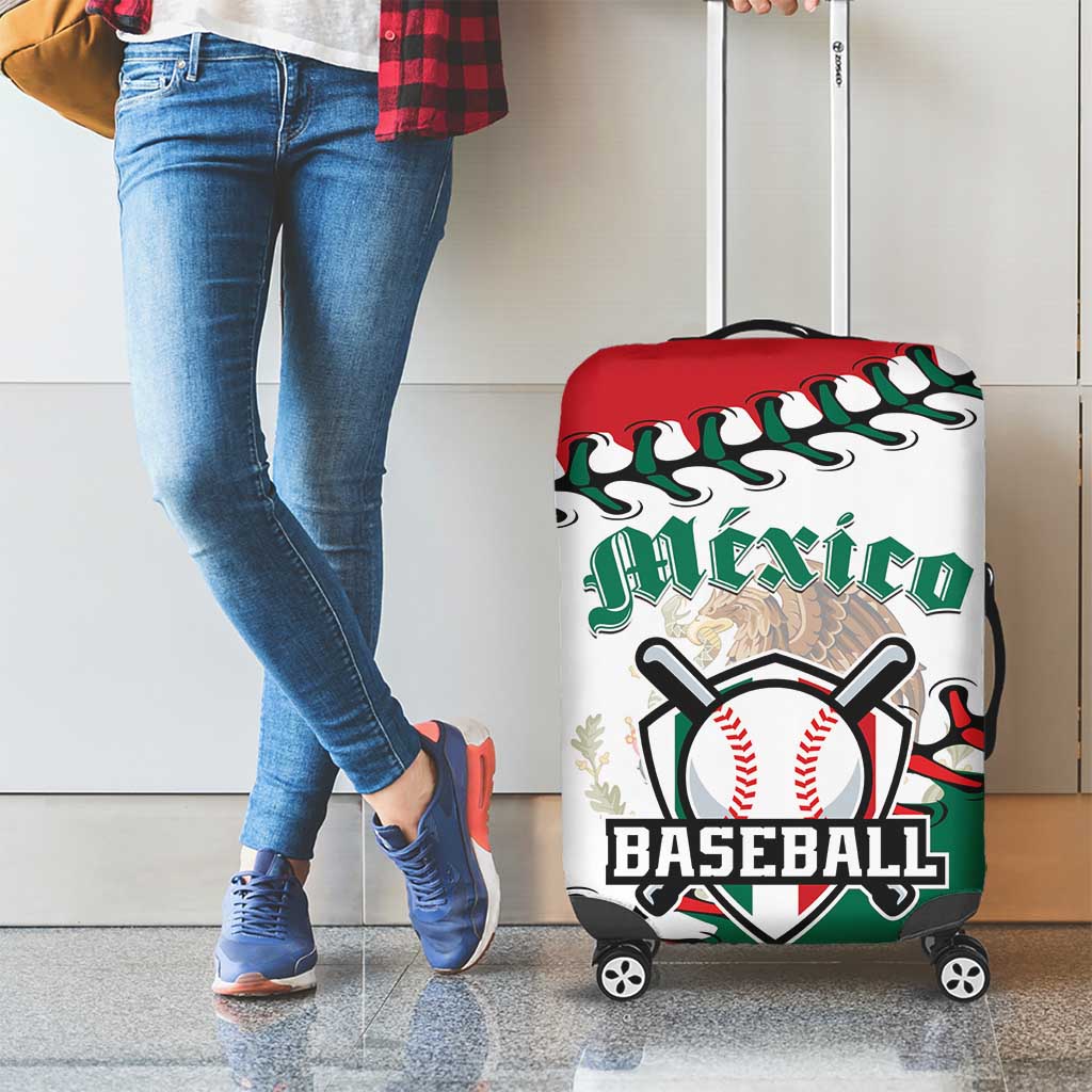 Baseball Mexico Luggage Cover Come On Mexican Team