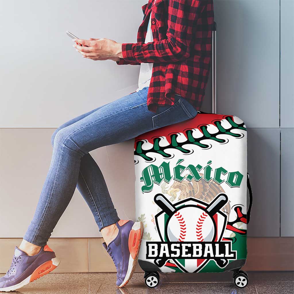 Baseball Mexico Luggage Cover Come On Mexican Team
