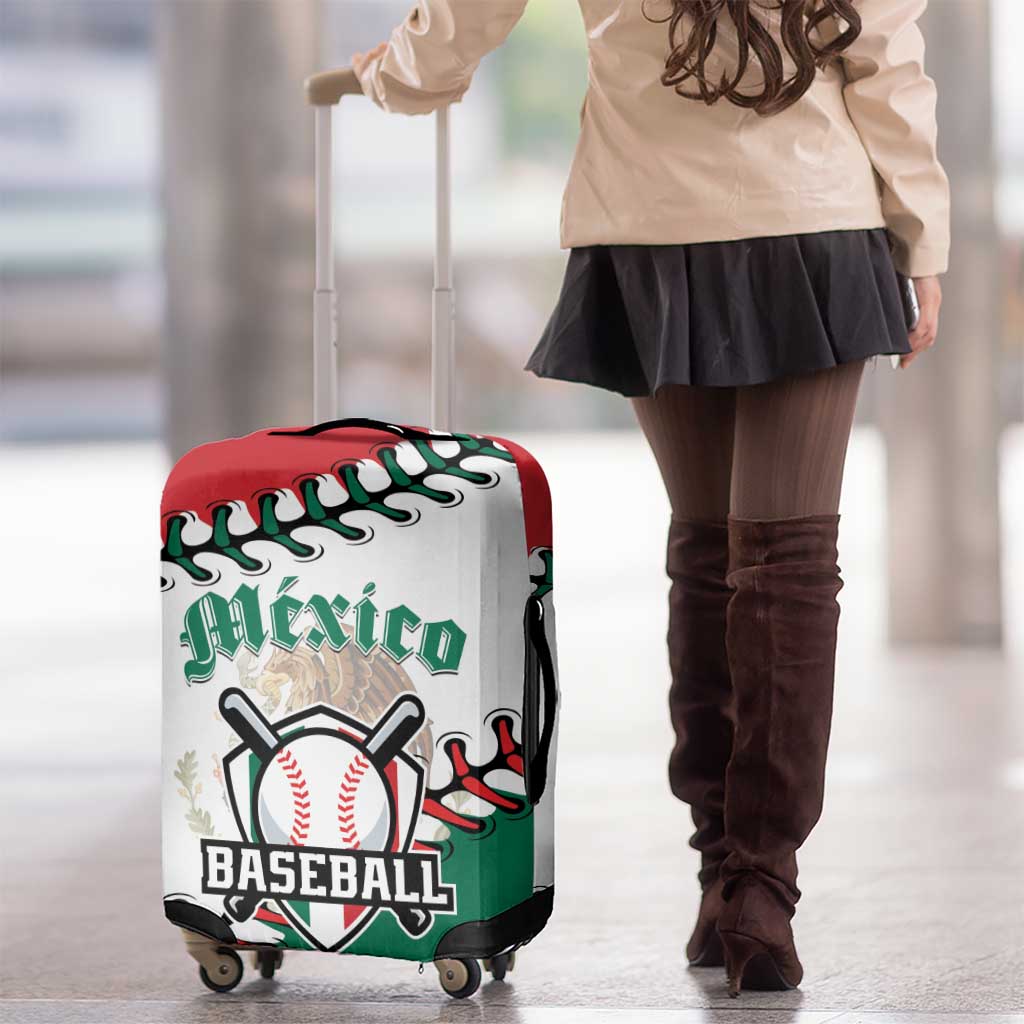 Baseball Mexico Luggage Cover Come On Mexican Team