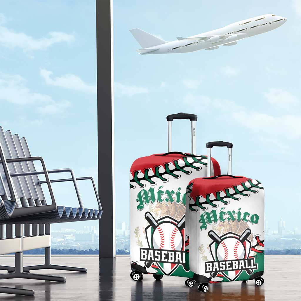Baseball Mexico Luggage Cover Come On Mexican Team
