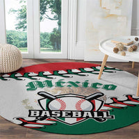 Baseball Mexico Round Carpet Come On Mexican Team