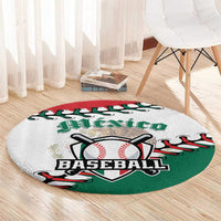 Baseball Mexico Round Carpet Come On Mexican Team