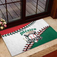 Baseball Mexico Rubber Doormat Come On Mexican Team