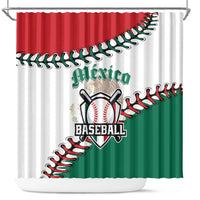 Baseball Mexico Shower Curtain Come On Mexican Team