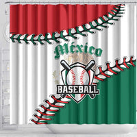 Baseball Mexico Shower Curtain Come On Mexican Team