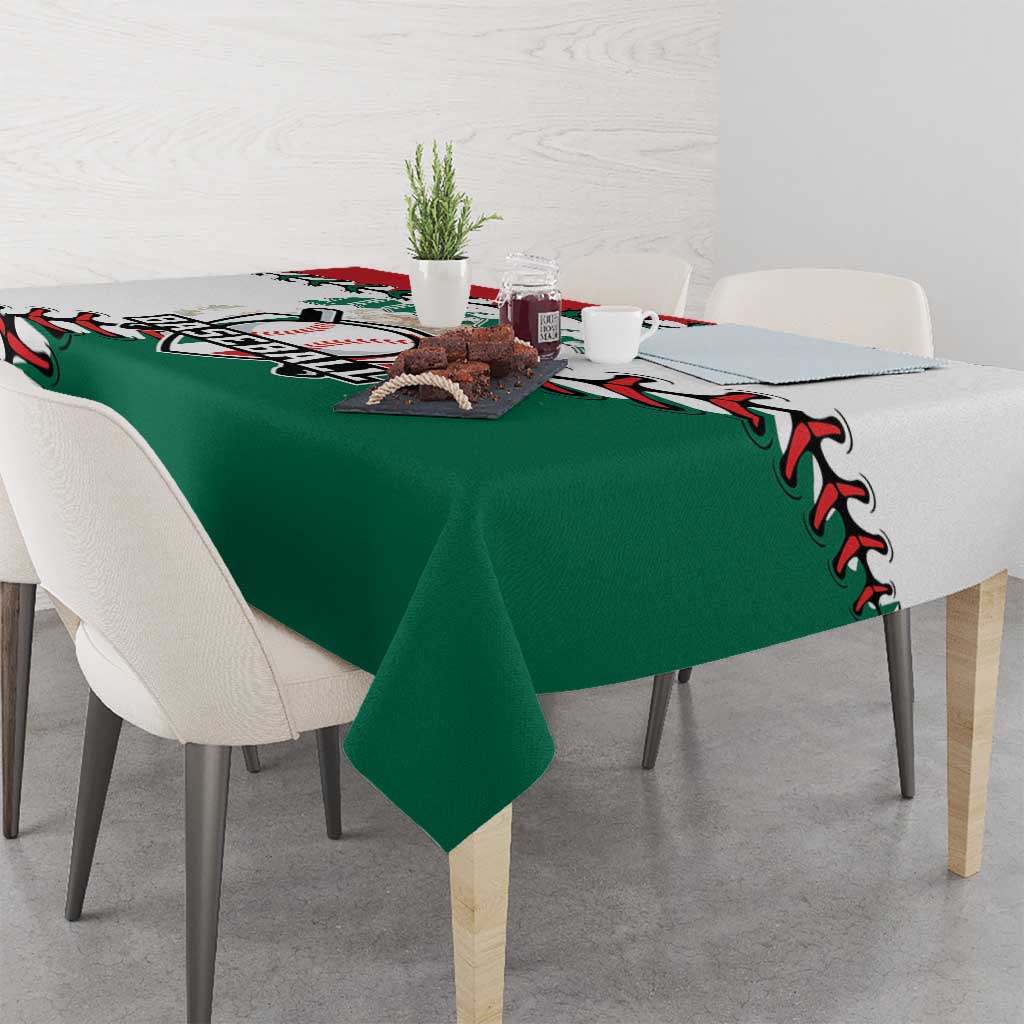 Baseball Mexico Tablecloth Come On Mexican Team