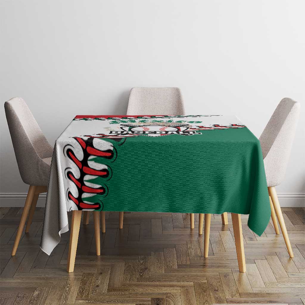 Baseball Mexico Tablecloth Come On Mexican Team
