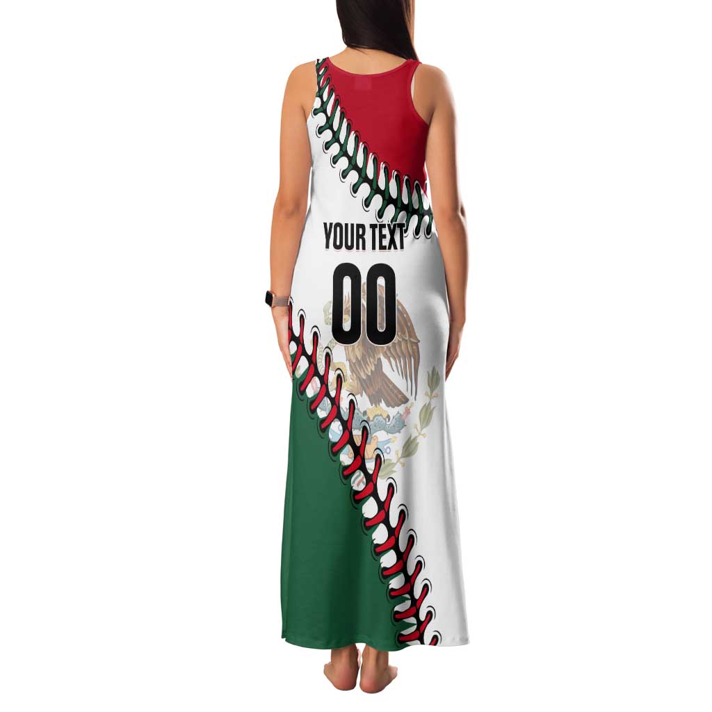 Custom Baseball Mexico Tank Maxi Dress Come On Mexican Team