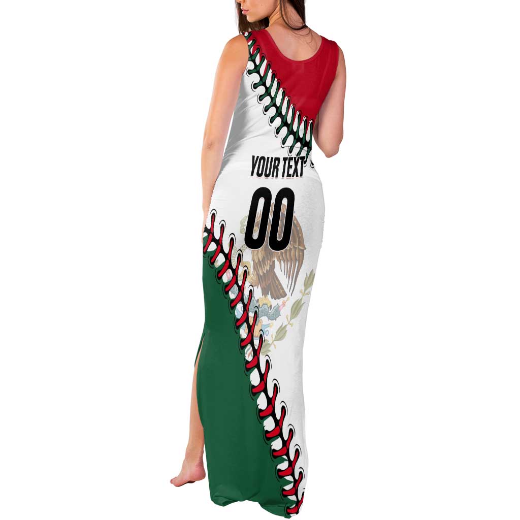 Custom Baseball Mexico Tank Maxi Dress Come On Mexican Team