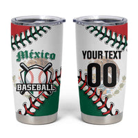 Custom Baseball Mexico Tumbler Cup Come On Mexican Team