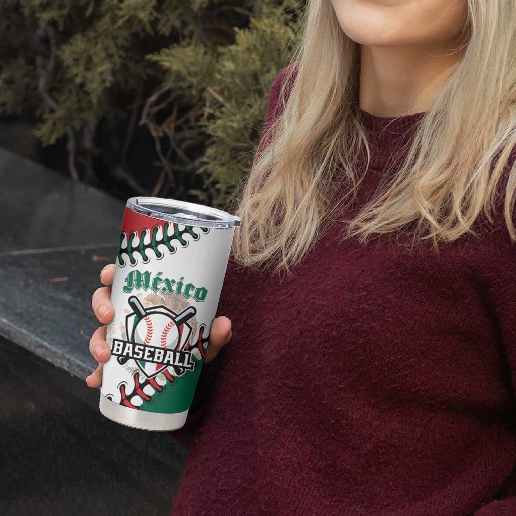 Custom Baseball Mexico Tumbler Cup Come On Mexican Team