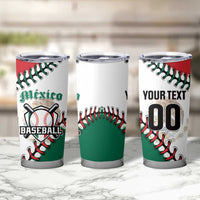Custom Baseball Mexico Tumbler Cup Come On Mexican Team