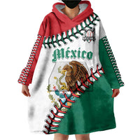 Custom Baseball Mexico Wearable Blanket Hoodie Come On Mexican Team