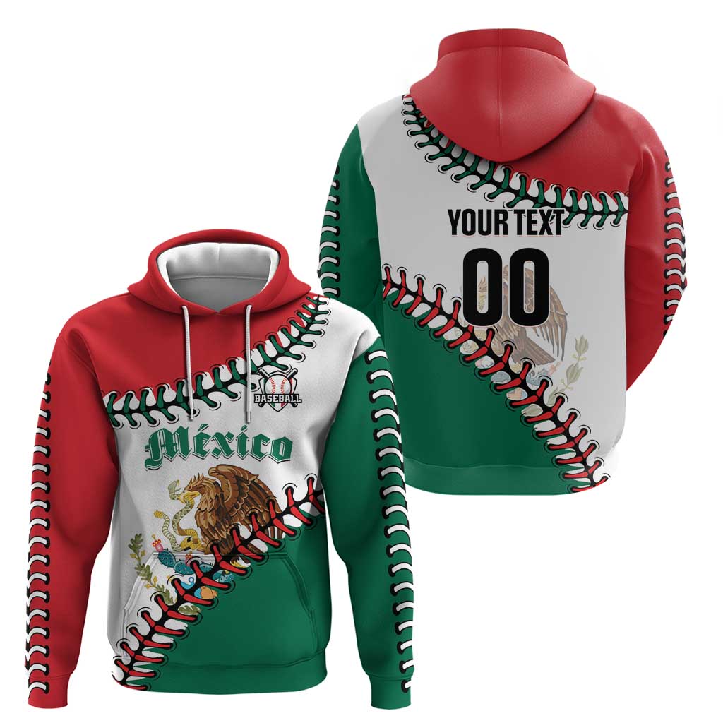Custom Baseball Mexico Zip Hoodie Come On Mexican Team