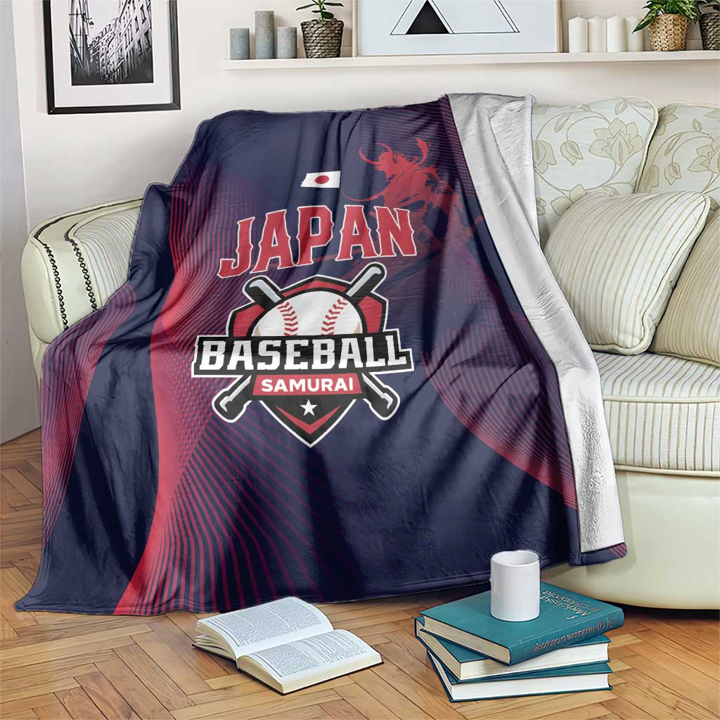Baseball Japan Blanket Japan Samurai Go Champions
