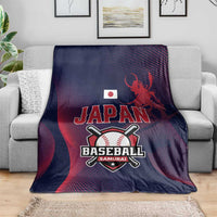 Baseball Japan Blanket Japan Samurai Go Champions