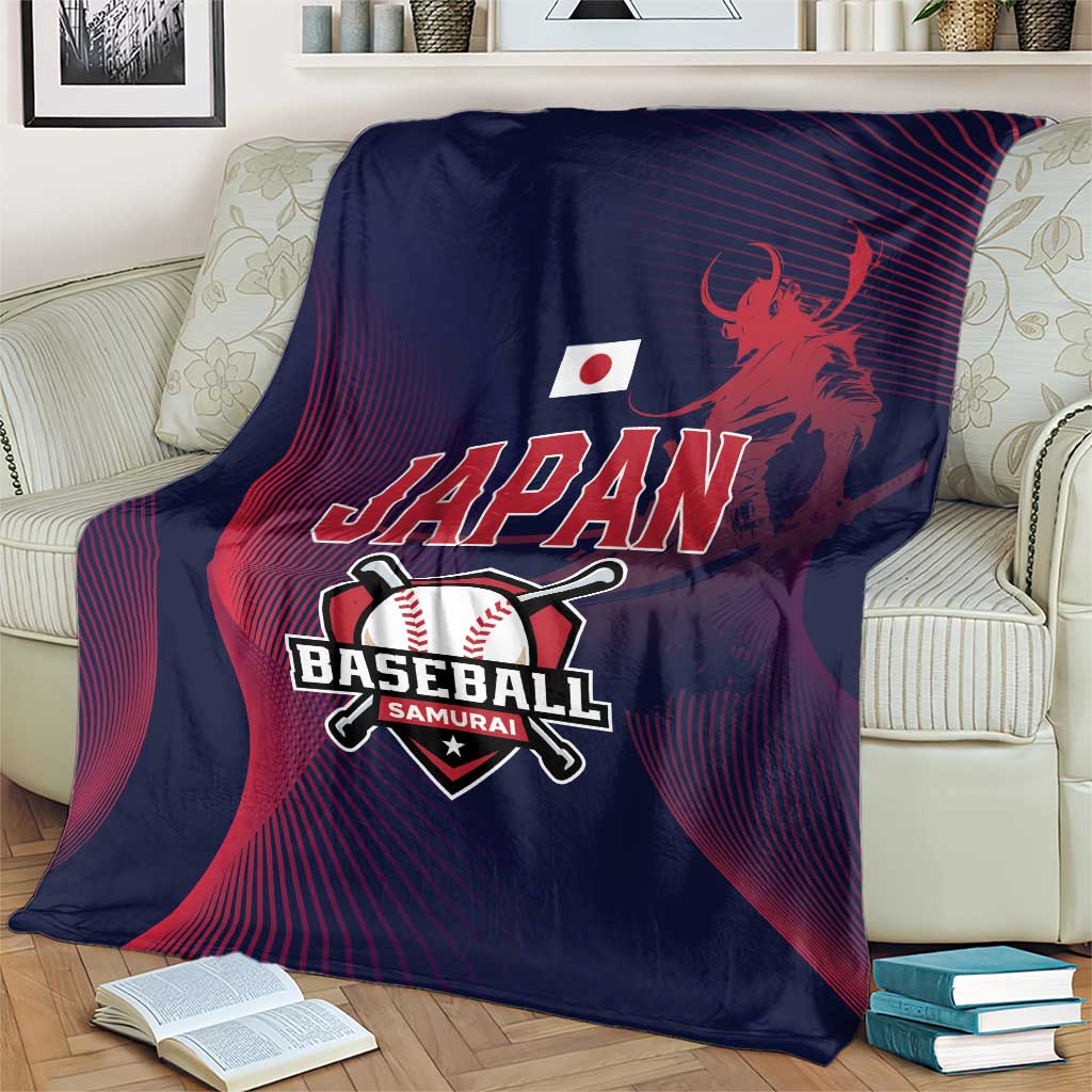 Baseball Japan Blanket Japan Samurai Go Champions