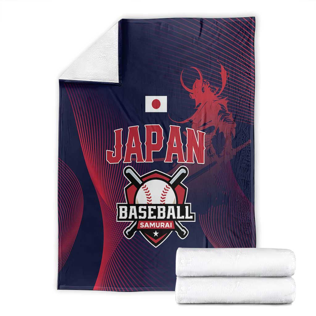 Baseball Japan Blanket Japan Samurai Go Champions