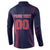 Custom Baseball Japan Button Sweatshirt Japan Samurai Go Champions