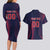 Custom Baseball Japan Couples Matching Long Sleeve Bodycon Dress and Hawaiian Shirt Japan Samurai Go Champions