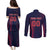 Custom Baseball Japan Couples Matching Puletasi and Long Sleeve Button Shirt Japan Samurai Go Champions