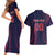Custom Baseball Japan Couples Matching Short Sleeve Bodycon Dress and Hawaiian Shirt Japan Samurai Go Champions