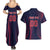 Custom Baseball Japan Couples Matching Summer Maxi Dress and Hawaiian Shirt Japan Samurai Go Champions