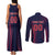 Custom Baseball Japan Couples Matching Tank Maxi Dress and Long Sleeve Button Shirt Japan Samurai Go Champions