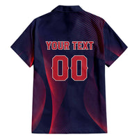 Custom Baseball Japan Family Matching Long Sleeve Bodycon Dress and Hawaiian Shirt Japan Samurai Go Champions