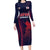 Custom Baseball Japan Family Matching Long Sleeve Bodycon Dress and Hawaiian Shirt Japan Samurai Go Champions