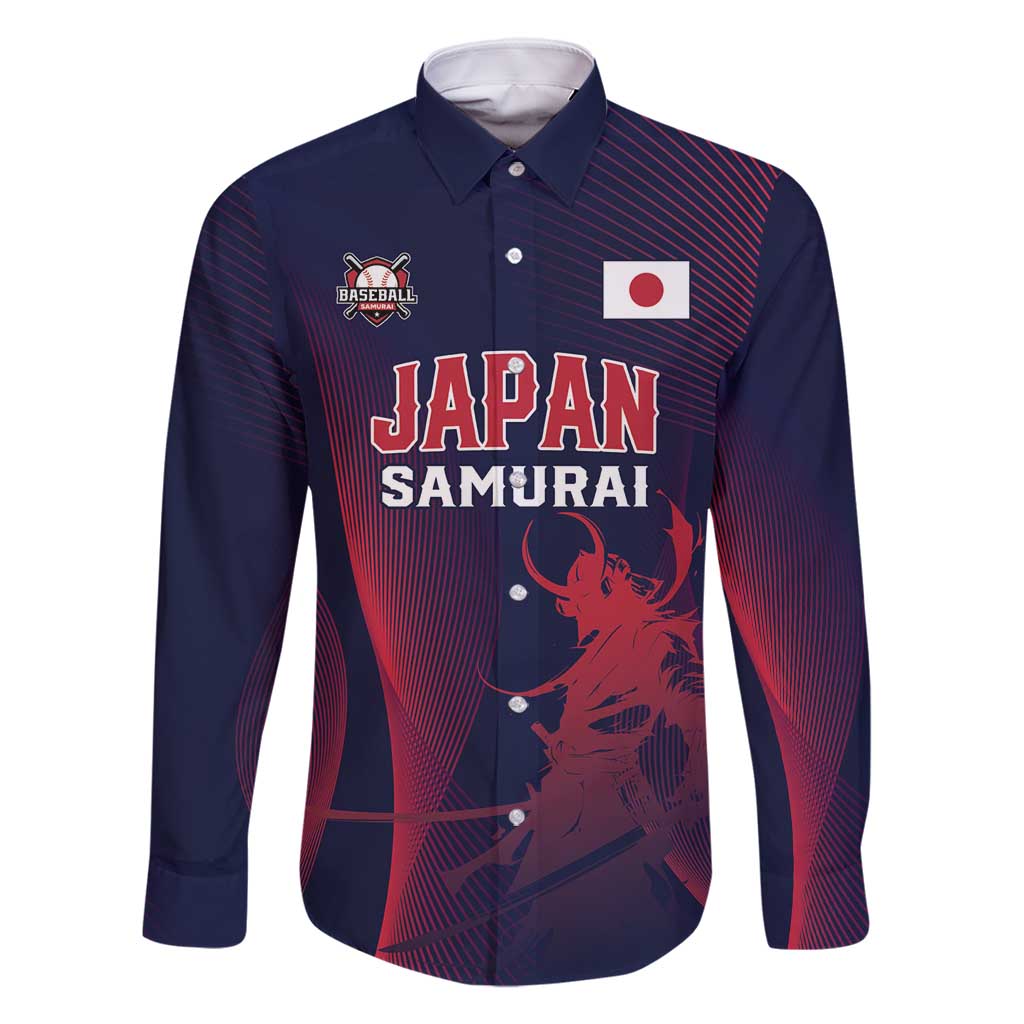 Custom Baseball Japan Family Matching Off Shoulder Short Dress and Hawaiian Shirt Japan Samurai Go Champions